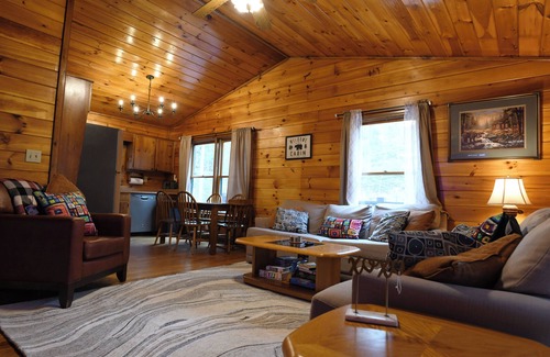 Cherry Log Cabin | Wonderland near Wineries; Hot Tub, Firepit, BBQ