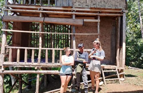 Bukit Lawang House | WOOD CABIN LODGE IN THE FOREST book here treking with us