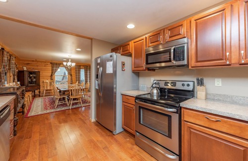 McHenry House | Wooded Retreat with Hot Tub & Pool Table Near Wisp