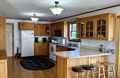 Eastport House | WOW! Private 3acre Oceanfront Home, whales,eagles,walkable to village/Dog Island