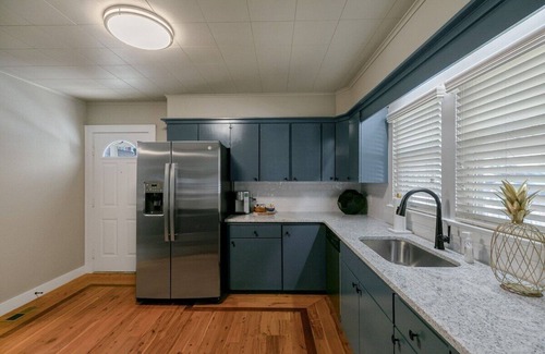 Downtown House | WOW! Updated Downtown Bentonville Charmer w/HOT TUB, Secure Bike Storage