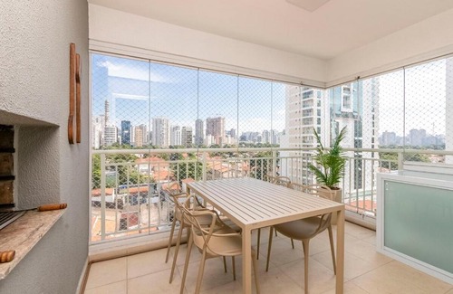 Brooklin Novo Apartment | WTC, Sheraton, Transamerica, Morumbis, Visto EUA, Einstein