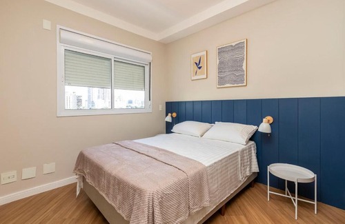 Brooklin Novo Apartment | WTC, Sheraton, Transamerica, Morumbis, Visto EUA, Einstein