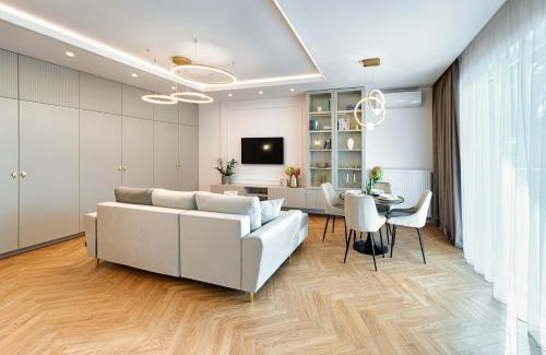 Srodmiescie Apartment | Wyjątkowy Taupe Apartament w centrum Łodzi