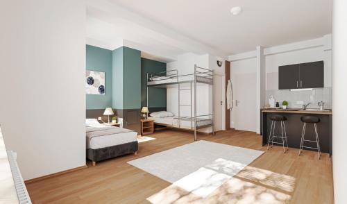 Neubrandenburg Apartment | WzW Apartments - Wohnraum zum Wohlfühlen