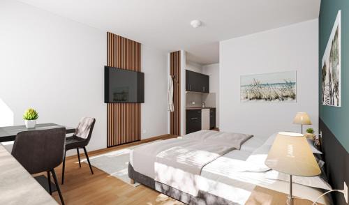 Neubrandenburg Apartment | WzW Apartments - Wohnraum zum Wohlfühlen