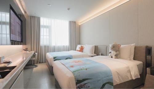 Xi’an City Center Hotel | Xi'an Bell Tower Yongning Gate Orange Crystal Hotel