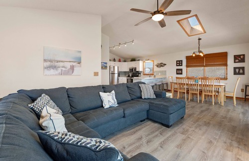 Kill Devil Hills House | Y-Worry: Semi-oceanfront, Spa, Short Walk to Beach