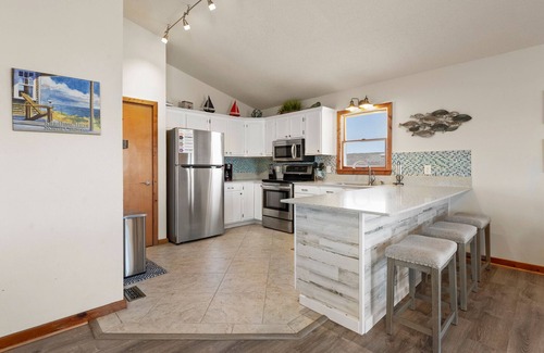 Kill Devil Hills House | Y-Worry: Semi-oceanfront, Spa, Short Walk to Beach