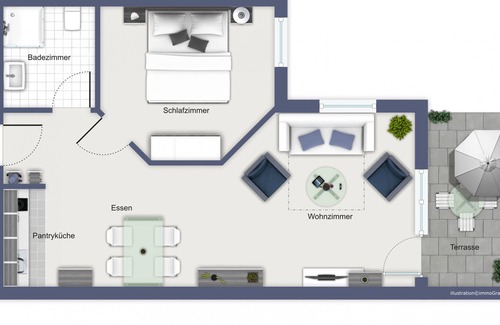 Kuhlungsborn Ost Apartment | Yachthafenresidenz Wohnung 8103