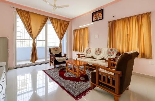 Tirupati Apartment | Yashwithaa Homestay Tirupati - New Hill View Apartments with Balcony, AC, WiFi, TV
