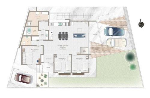 Kadena-cho Apartment | Yomitan house sanin