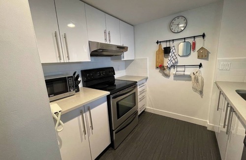 Crosstown Condo | You're in the heart of the action for entertainment and office!