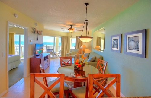 Treasure Island Hotel | Your Home Away From Home! Balcony, Kitchen, 2 Pools, Free Parking