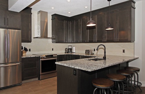 Canmore Condo | Your Penthouse with a private rooftop new hot tub.