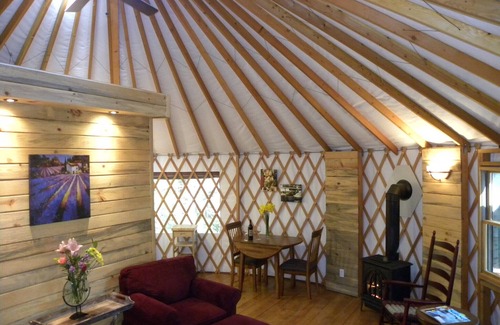 Cedar Ridge Cabin | Yurt Located in a Quiet Ranch Area