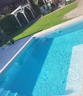 Zamardi Apartment | Zamardi private villa with own pool and huge garden, 150m to longest free beach at Balaton