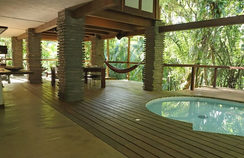 Prumirim House | Zen house in the Atlantic Forest, Promirim beach, pool, 3 suites, deck, gourmet