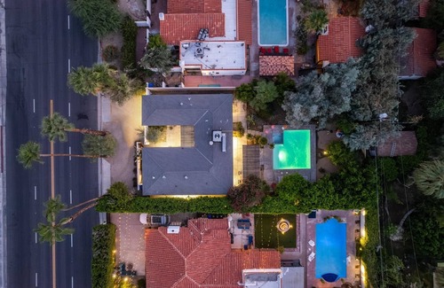 The Mesa House | Zen Modern Home - Wind Free S Palm Springs - SALT WATER POOL/SPA