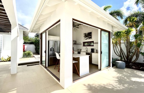 Cades Bay Villa | Zenith Nevis Private Luxury Beachfront Villa w 3rd, 4th, & 5th Bedroom Option.