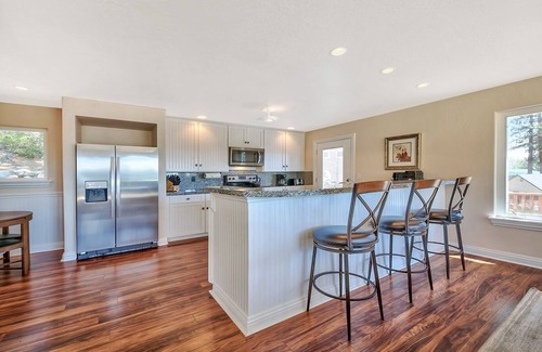 Zephyr Cove House | ZH284."The Zephyr"- Lake Views, Hot Tub, Shuffleboard Table and Huge Deck!