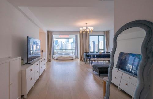 Huangpu Apartment | ZHome-Magnificent scenery of the Huangpu River-Near the Bund