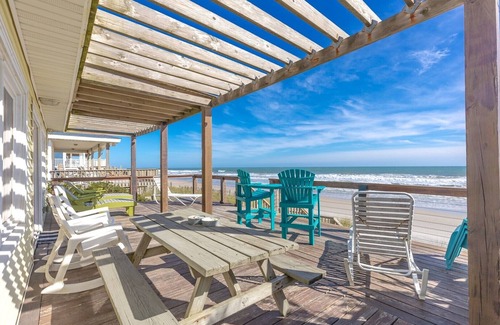 Surf City House | Zzzz's By The Seas - Oceanfront 3 BR cottage in Surf City! Dog Friendly!