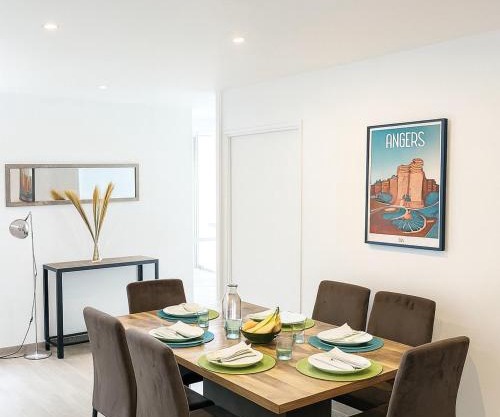 Élégant rez-de-jardin 4 chambres à Angers