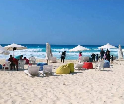 شاليه من غرفتين سانتوريني الساحل الشمالي