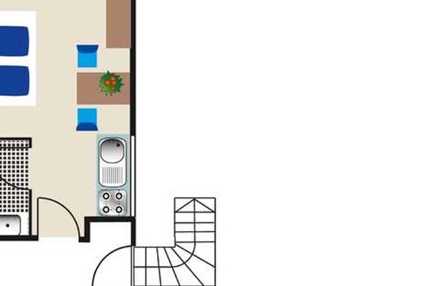 1 room apartment - Kuhnle-Tours Niderviller