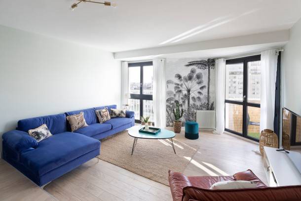 100 m² Apartment ∙ 3 bedrooms ∙ 5 guests