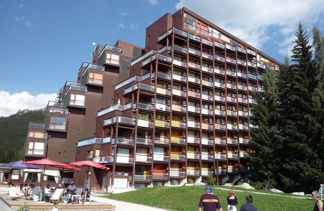 100m from resort center, 8th floor, view mountain, balcony, tv, 25m², Les Arcs