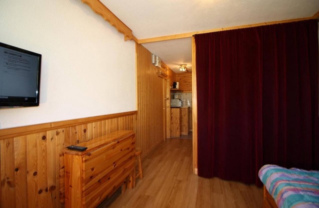 10m from ski slopes, 5th floor, tv, ski locker, 16m², Tignes