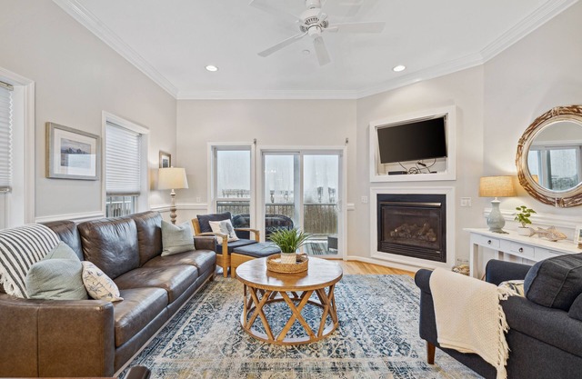 110 Waters Edge! Luxury River Views with Community Pool, Screen Porch