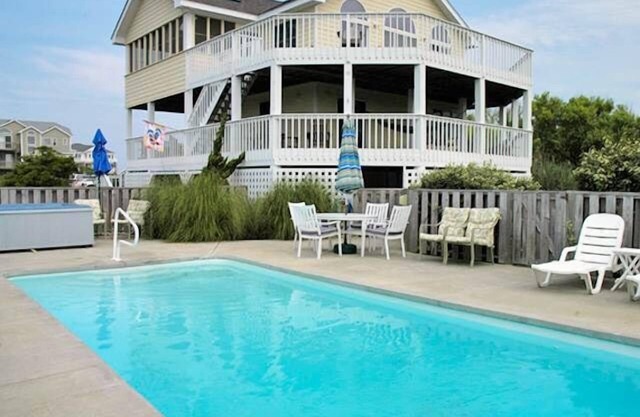 1418 - Windswept: Spacious 4-bed home in Corolla, NC, private pool.