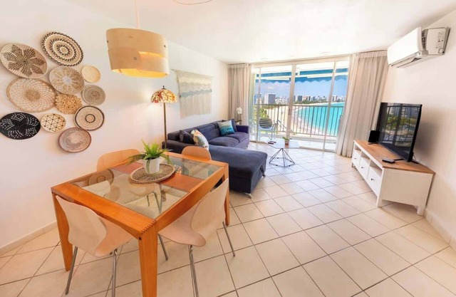 14th Floor 1BR ON Beach w/Parking @ ESJ ISLA VERDE