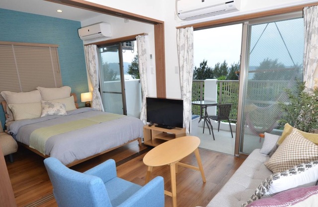1Bedroom Apartment Ocean View Lower Floor / Kunigami-gun Okinawa