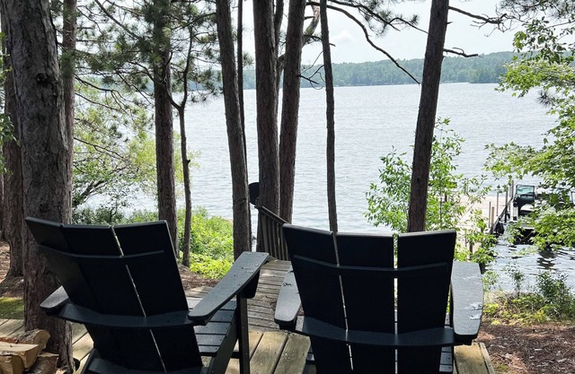 2 BR Cabin on LAKE VERMILION with beach, game room, yoga, pilates, tennis