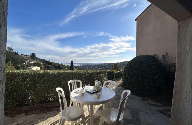 2-room cabin with pool, tennis, parking - Les Issambres