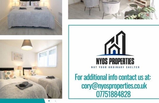 💐2bed apt.City Centre Man Uni & Hospital,sleep5🌆