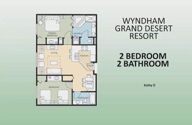 2Br Wyndham Grand Desert Resort *b3*