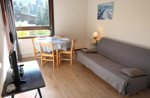 2nd floor, balcony, parking, tv, ski locker, 25m², Saint Gervais