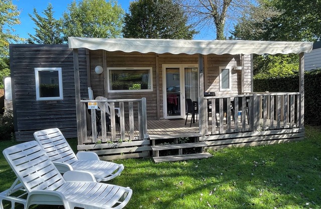 3-bedroom mobile home for 6 people - 5* campsite/20 minutes walk from the beach