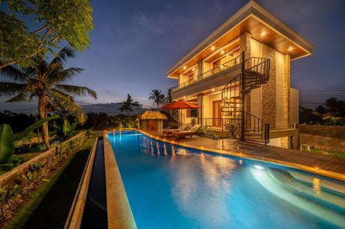 3 King Bedrooms Ratu Bali Luxury Villa in Ubud, Bali