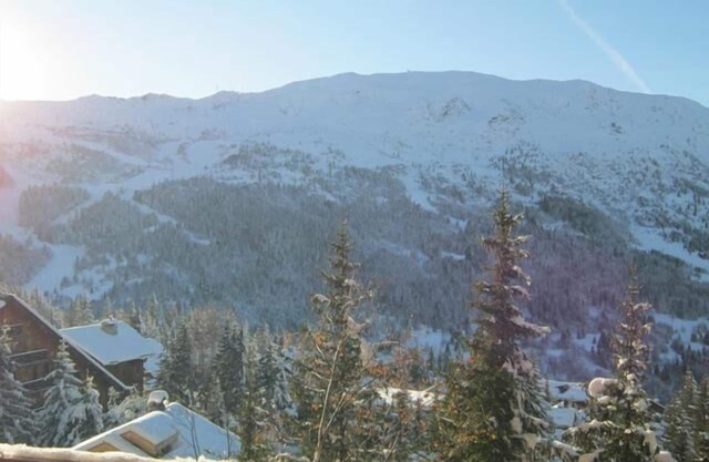 300m from ski slopes, 1st floor, balcony, tv, ski locker, 33m², Méribel