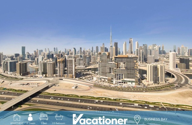 3805 DAMAC Paramount B, Business Bay · DAMAC Paramount B, Business Bay - Three Bedroom