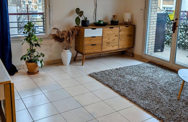 3P apartment, bright, near Paris