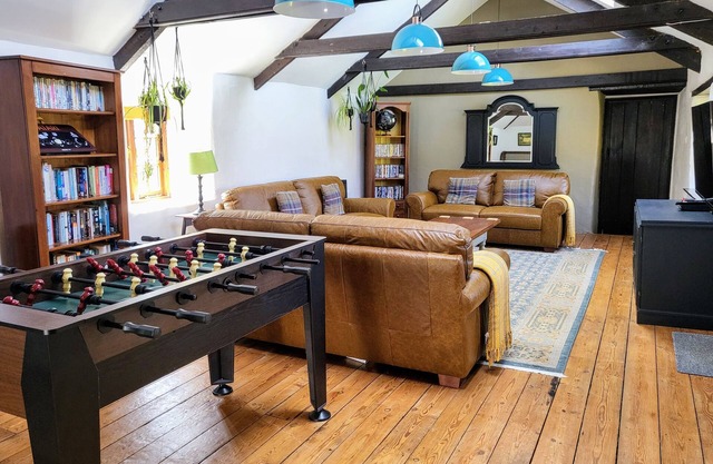 4 bedroom barn conversion on smallholding with alpacas, goats and pigs