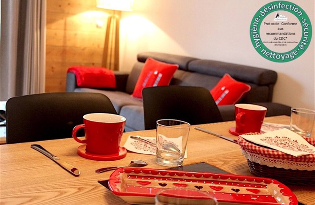 4- to 6-person apartment - ski shuttle at foot