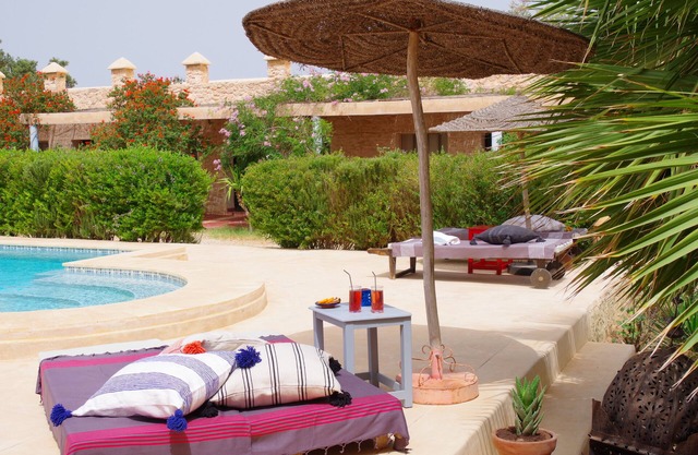 40 m2 apartment with terrace and pool access at artgana Lodge.